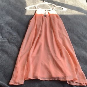 coral dress